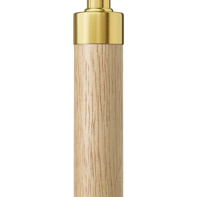 Alt view image 7 of 7 - Real Wood Floor Lamps for Living Room Bedroom, 62" Mid Century Modern Lamp Arc Floor Lamp with Foot Switch, Natural Wood Mcm Standing Tall Lamps for Nursery Office Boho Decor Corner Reading Room Light