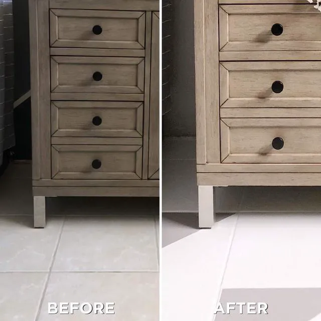 Alt view image 4 of 7 - Interior Floor Semi-Gloss Aged Gray Coating Kit Interior Floor Renovation, Durable Walk-On Finish, Tile, Vinyl, Concrete & Wood Surfaces, 2 Quarts