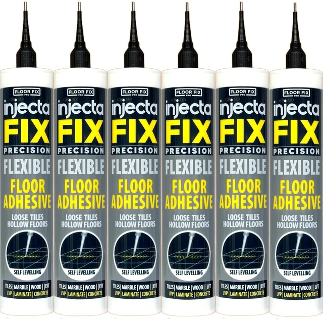 Main image of Floor-Fix Pro Injection Adhesive for Loose Tiles, Wood, Laminate & LVP Repair Kit