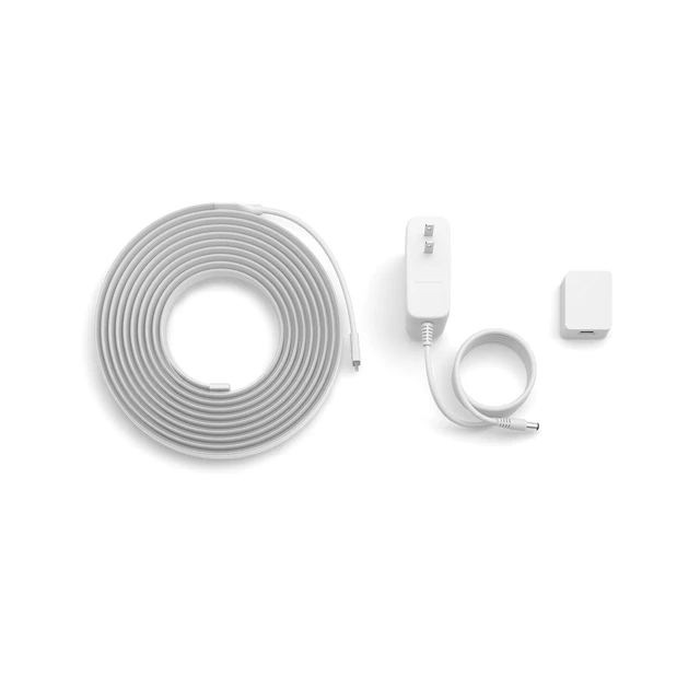 Alt view image 6 of 7 - Hue Flux 16-Foot LED Strip Light, 3000 lm, Vibrant Color and Ambiance, Flexible Indoor Lighting, Chromasync Color Blending, RGBWWIC, Cuttable, Extendable, Reusable, App and Voice Control