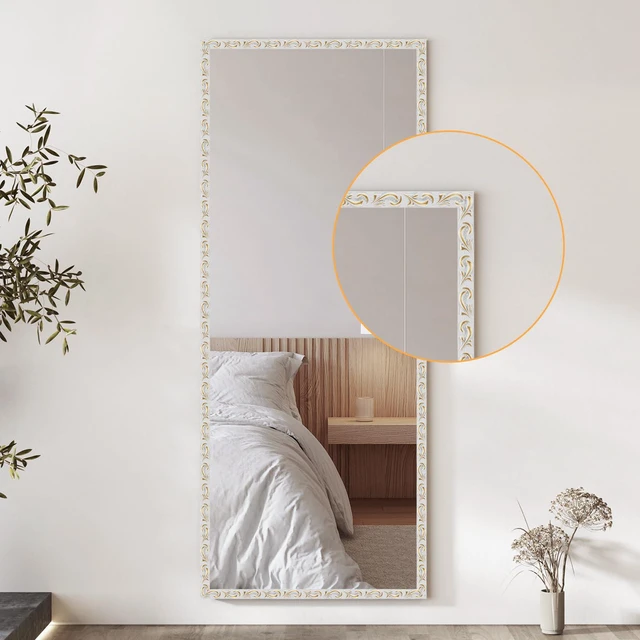 Alt view image 4 of 7 - 0.8" x49.2 ft Peel and Stick Crown Molding - Ivory Gold Flexible Molding Trim for Wall Accents & Mirror Frames, Vintage Art Deco, 3 Pack