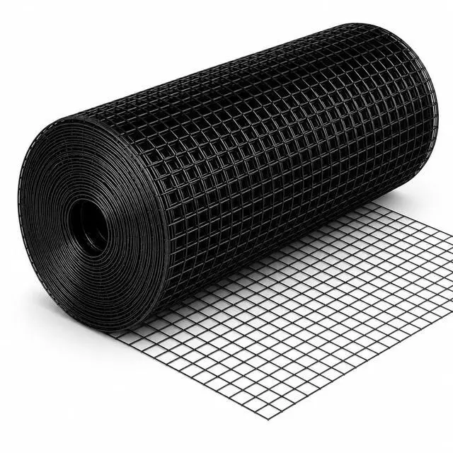 Main image of Black Hardware Cloth 1/2 inch 36 x 100 ft 19 Gauge Chicken Wire Mesh Roll, Chicken Wire Fencing, Wire Fence Roll, Tree Guard, Mesh & Wire Cloth, Rat Wire