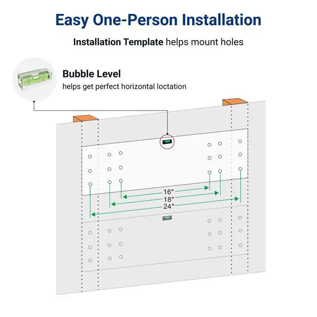 Alt view image 7 of 7 - 2-Pack 1x4ft 12-inch-by-48-inch Wall Shelf Garage Storage Rack Wall Mounted Floating Shelves, 450 lbs Load Capacity, White, Classic Series