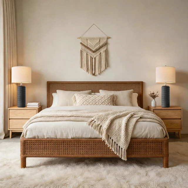 Alt view image 6 of 7 - 27.5'' Tall Table Lamps Set of 2 for Living Room, Matte-Textured Farmhouse Ceramic Bedside Lamps for Bedroom, Modern Nightstand Lamps for Office Sideboard Hallway Home Decor, Matte Black