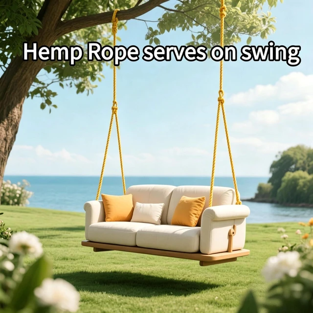 Alt view image 5 of 6 - Jute Rope (1.5inchX 100ft) Twisted Hemp Rope for Crafts Landscaping, Home Décor, and Gardening, Strong and Durable,Suitable for Indoor and Outdoor use