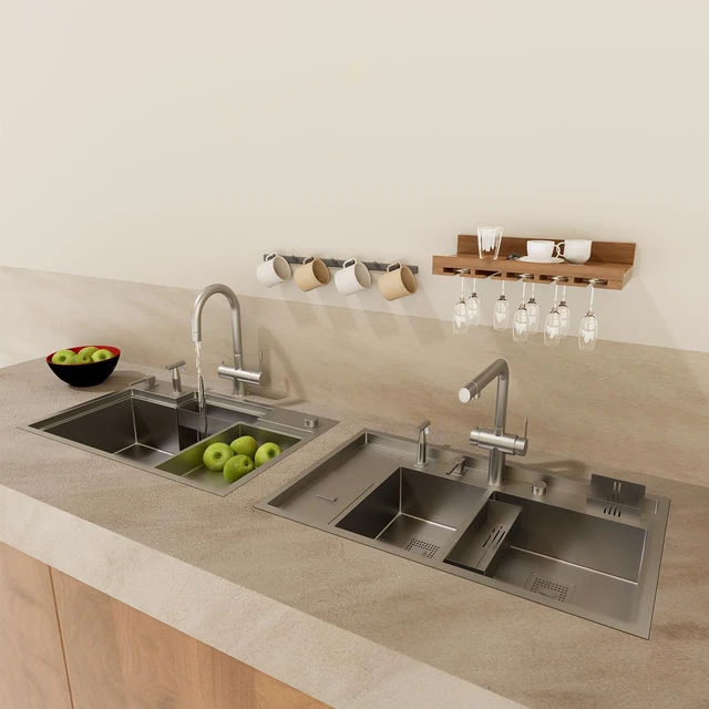 Alt view image 6 of 7 - Beige Limewash Peel and Stick Wallpaper 32'' x 354'' Concrete Cream and Ivory Texture Contact Paper Self Adhesive Faux Marble Waterproof Matte Granite Vinyl Removable for Kitchen Living Room Gym Dorm