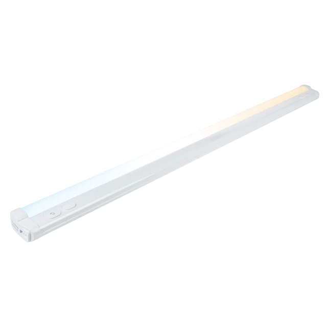 Alt view image 2 of 7 - 36 Inch Plug in Under Cabinet Light with 5 Color Temperatures Dimmable 2386 Lumens, Soft White to Daylight Lighting, One-Touch Sync Linkable Under Cabinet Lighting for Kitchen, ETL Listed