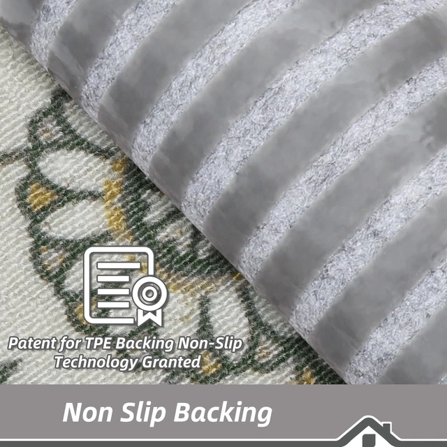 Alt view image 3 of 7 - Stair Treads for Wooden Steps, 8"X30", 15pcs, Grey Non-Slip Machine Washable Carpet Stair Treads, TPE Backing, 100% Polyester, Soft Indoor Stair Runner for Kids Elders and Pets