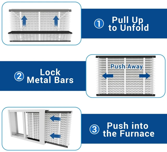 Alt view image 6 of 6 - 413 MERV 13 Air Filter, 16x25x4, Compatible with AprilAire, 2-Pack 2-Pack Actual size 16.04 x 27.91 x 3.91 in; fits AprilAire 1410, 1610, 2410, 2416, 3410 and 4400; not for 1413 kits