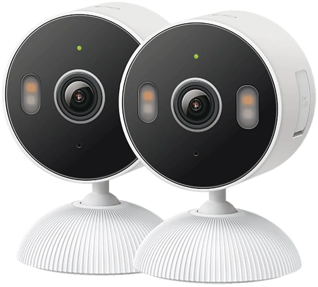 Main image of 2K Indoor/Outdoor Wired Security Camera, C113(2-Pack) Baby Monitor & Pet Camera, Person/Motion/Baby Cry Detection, 2-Way Audio, Siren, Subscription-Free SD Storage or Cloud