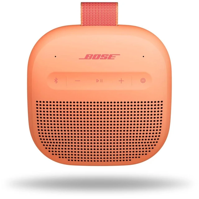 Main image of SoundLink Micro Portable Bluetooth Speaker (2nd Gen), Wireless Outdoor Speaker, Up to 12 Hours Battery Life, Waterproof and Dustproof, Sunset Peach - Limited Edition Color