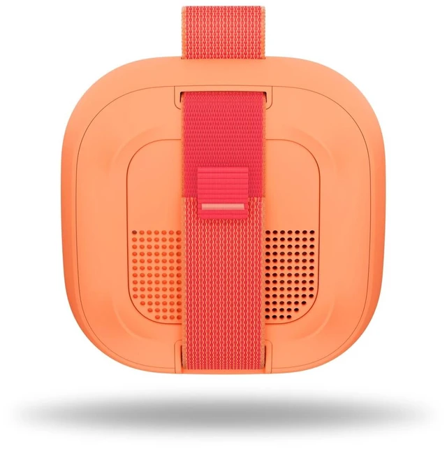 Alt view image 5 of 6 - SoundLink Micro Portable Bluetooth Speaker (2nd Gen), Wireless Outdoor Speaker, Up to 12 Hours Battery Life, Waterproof and Dustproof, Sunset Peach - Limited Edition Color