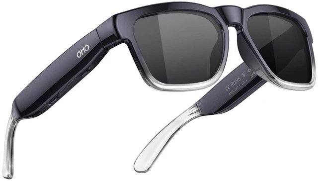 Main image of AI Smart Glasses, UV400 Z87+ Audio Open Ear Bluetooth Sunglasses HiFi Speaker, 165Language Translation, ChatGPT AI, 10H Playtime, Voice Ctrl, Hands-Free Calls & Music, Daily & Travel Use