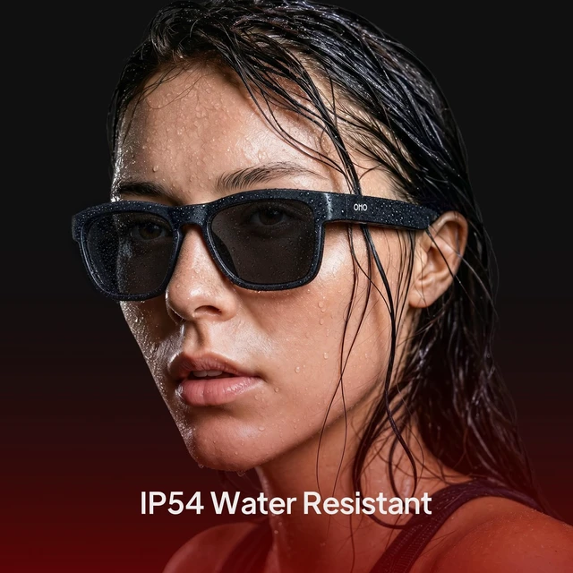 Alt view image 5 of 7 - Open Ear Smart Glasses, UV400 Z87.1 Lightweight Bluetooth Sunglasses Up to 10H Playtime, Hands-Free Calling, Music Playback, Voice Control, Polarized Lens, Unisex for Daily Wear & Outdoor Sports