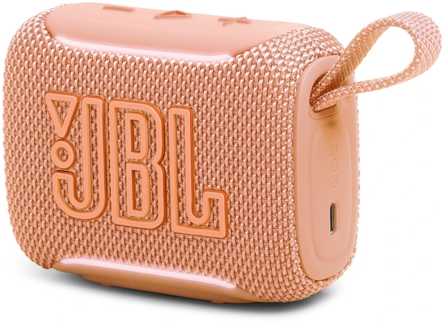 Alt view image 3 of 7 - Go 5 Portable Bluetooth Speaker, Waterproof and Dustproof - Orange Dustproof Drop-Proof With up to 10 Hr Battery, Stereo Pairing, App Control For Pool, Beach, Outdoor Listening