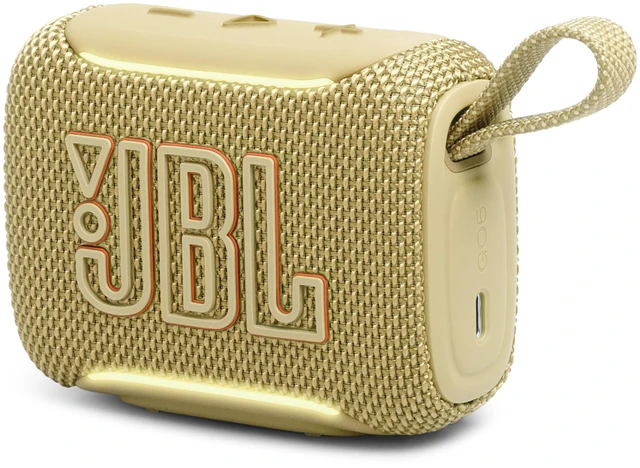 Alt view image 3 of 7 - Go 5 Portable Bluetooth Speaker, Waterproof and Dustproof - Yellow Dustproof Drop-Proof With up to 10 Hr Battery, Stereo Pairing, App Control For Pool, Beach, Outdoor Listening