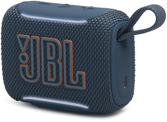 Alt view image 3 of 7 - Go 5 Portable Bluetooth Speaker, Waterproof and Dustproof - Blue Dustproof Drop-Proof With up to 10 Hr Battery, Stereo Pairing, App Control For Pool, Beach, Outdoor Listening