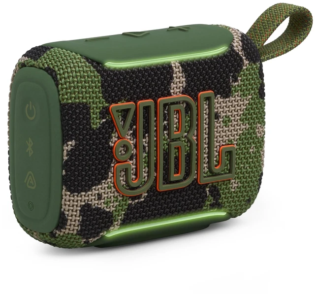 Main image of Go 5 Portable Bluetooth Speaker, Waterproof and Dustproof - Squad Dustproof Drop-Proof With up to 10 Hr Battery, Stereo Pairing, App Control For Pool, Beach, Outdoor Listening