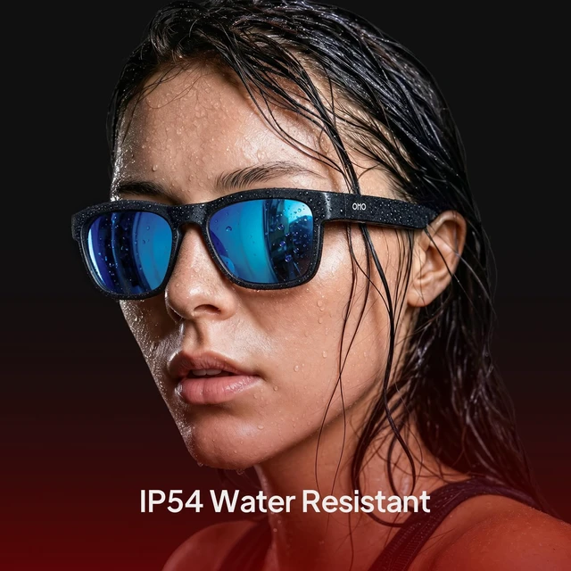 Alt view image 5 of 7 - Open Ear Smart Glasses, UV400 Z87.1 Lightweight Bluetooth Sunglasses Up to 10H Playtime, Hands-Free Calling, Music Playback, Voice Control, Polarized Lens, Unisex for Daily Wear & Outdoor Sports