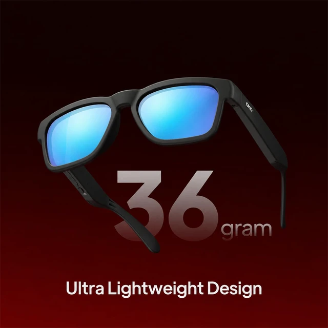 Alt view image 6 of 7 - Open Ear Smart Glasses, UV400 Z87.1 Lightweight Bluetooth Sunglasses Up to 10H Playtime, Hands-Free Calling, Music Playback, Voice Control, Polarized Lens, Unisex for Daily Wear & Outdoor Sports