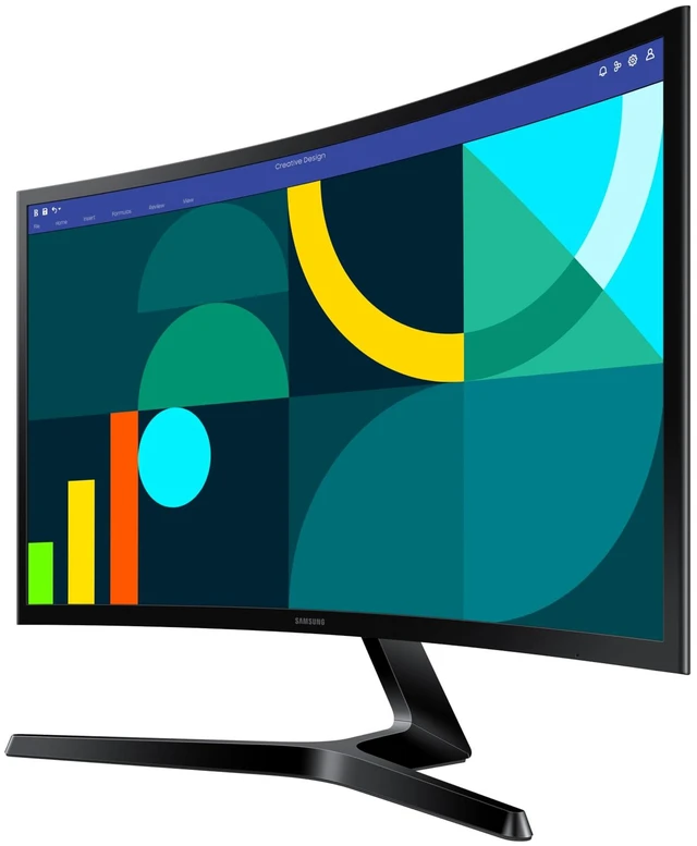 Alt view image 2 of 5 - S3 S36GD 27" 100 Hz Curved Monitor - LS27D368GANXZA