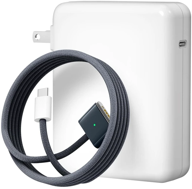 Main image of 140W Charger for MacBook Pro 16 14 inch Mac Air 15 13 inch 2026 2025 24 23 22 21 M1M5Original Quality Fast Charger Power Adapter & 6.6FT Type C to Magnetic 3 Cable LED Applicable 2021-26 Midnight