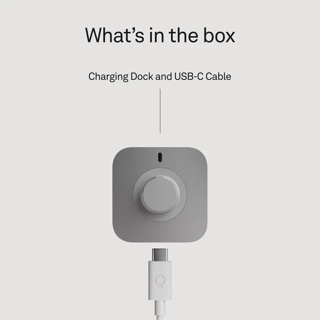 Alt view image 4 of 4 - Ring 5 Official Charging Dock - Size 6 Additional Charger, USB-C Cord Compatible