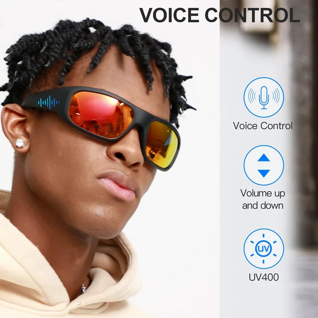 Alt view image 3 of 7 - Sport OpenEar Smart Glasses, ImpactResistant Bluetooth Sunglasses 12H Playtime, HandsFree Calling, Music Playback, Voice Control, Lightweight & AllDay Comfort for Cycling, Hiking & Running