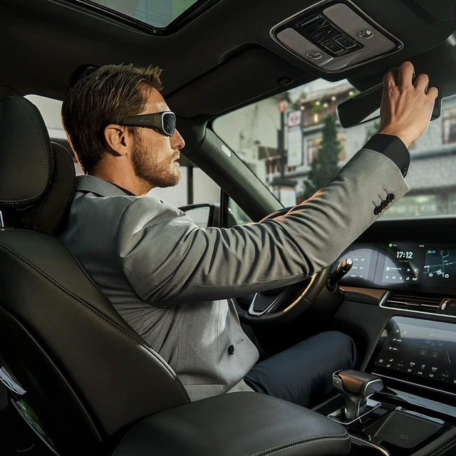 Alt view image 2 of 7 - Sport OpenEar Smart Glasses, ImpactResistant Bluetooth Sunglasses 12H Playtime, HandsFree Calling, Music Playback, Voice Control, Lightweight & AllDay Comfort for Cycling, Hiking & Running