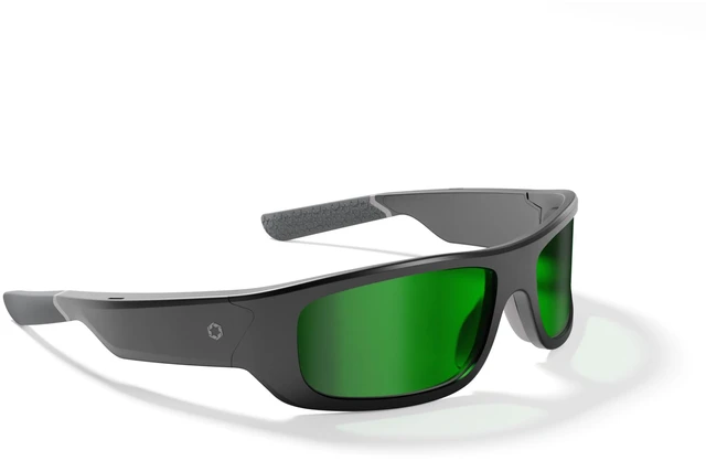 Main image of Armor Smart Safety Glasses, TR90 Frame, Light Adaptive Lenses, Open Ear Speakers & Microphone - ANSI Z87.1
