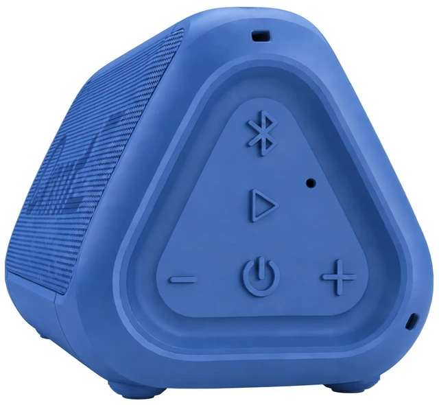 Main image of OontZ Angle Solo Compact Bluetooth Speaker, 14-Hour Playtime, Blue Compact 5W Bluetooth speaker with clear sound, 100-ft range, IPX5, mic, AUX Input and USB-C Charging Cable