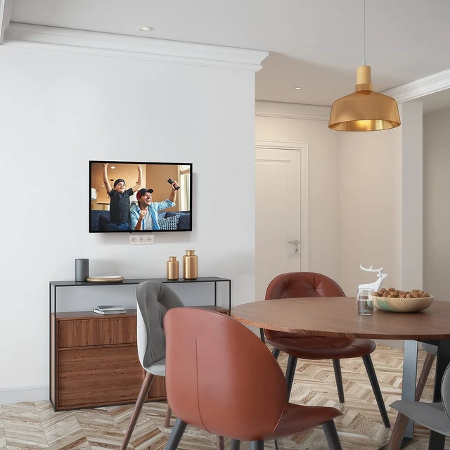 Alt view image 7 of 7 - TV Mount for Most 10-26 inch TVs and Monitors, Monitor Wall Mount with Swivel Tilt Rotation, TV Bracket up to VESA 100x100mm and 33LBS