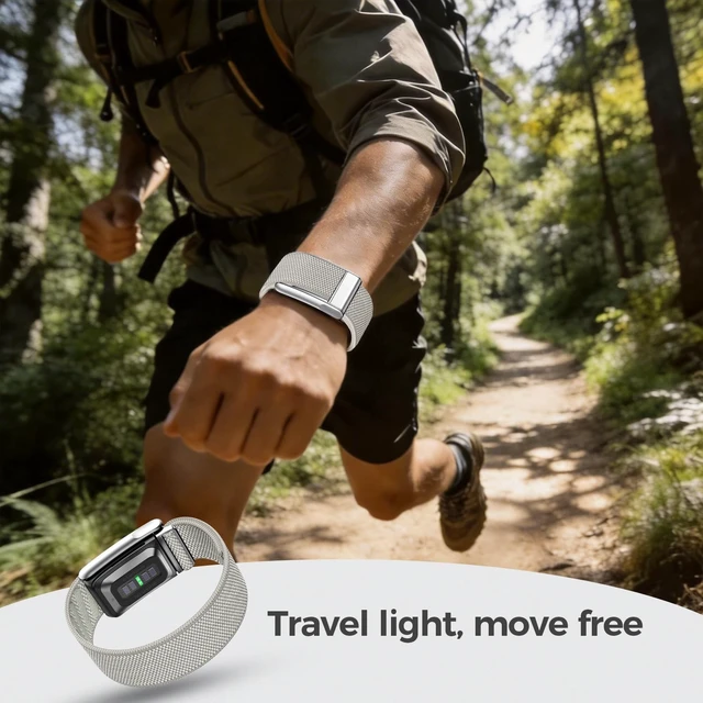 Alt view image 6 of 7 - 3 Packs Nylon Sport Band for WHOOP 5.0/MG, One, Peak & Life Breathable Loop Strap, Comfortable Wristband, Quick-Dry Replacement Watchband Accessories for Men Women, NOT for WHOOP 4.0