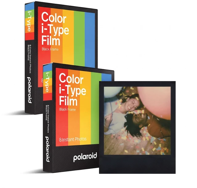 Main image of Color Film for I-Type, Black Frame Edition (6019) (Pack of 2)