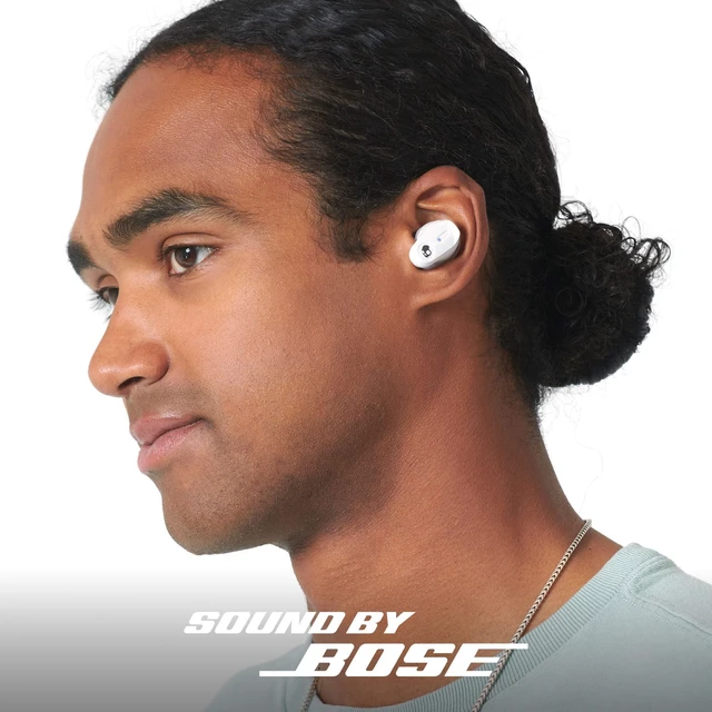 Alt view image 2 of 7 - Method 540 ANC Wireless Earbuds with Sound by Bose - Bone In-Ear Fit, Premium Active Noise Cancellation, 40 Hours Battery, Sweat and Water Resistant, Microphone for iPhone Android