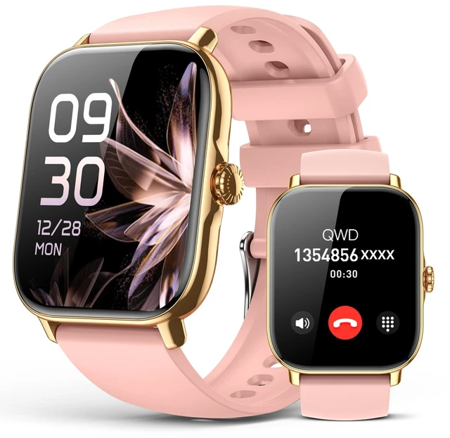Main image of Smart Watch for Women Men- Answer/Make Call, 2025 IP68 Waterproof Fitness Step Sleep Tracker Watch with Monitor Activity Counter Smartwatch for Andriod iPhone iOS Samsung Compatible