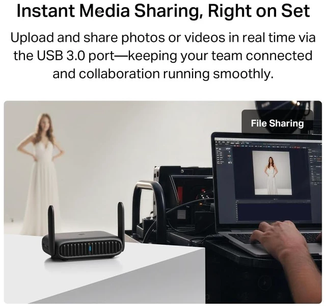 Alt view image 5 of 7 - Roam 6 AX3000 Portable Wi-Fi 6 Travel Router Dual-Band USB C 3.0 | Easy Public WiFi Sharing | Hotel/RV/Travel Approved | Phone WiFi Tether | Multi-Mode in One | OpenVPN, WireGuard®(TL-WR3012X)