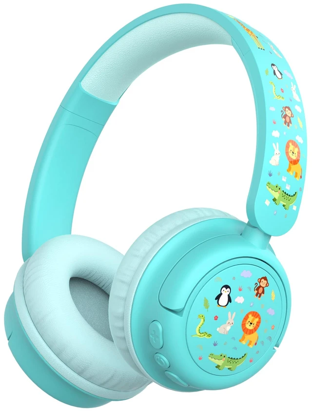 Main image of BTH22 Kids Bluetooth Headphones for Toddler Travel, 60H Play Time SafeSound Tech3.0, Stereo Sound, USB C Fast Charging, AUX Cable, Kids Wireless Headphones for Girls/Boys/Tablet/PC/School