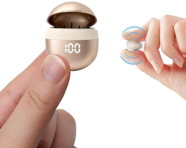 Main image of Invisible Small Mini Sleep Earbuds Headphones Wireless Bluetooth Comfortable Tiny Sleeping Smallest Low Profile Micro Discreet Hidden Kids Earbuds Ear Buds for Small Ear Canals Women Work