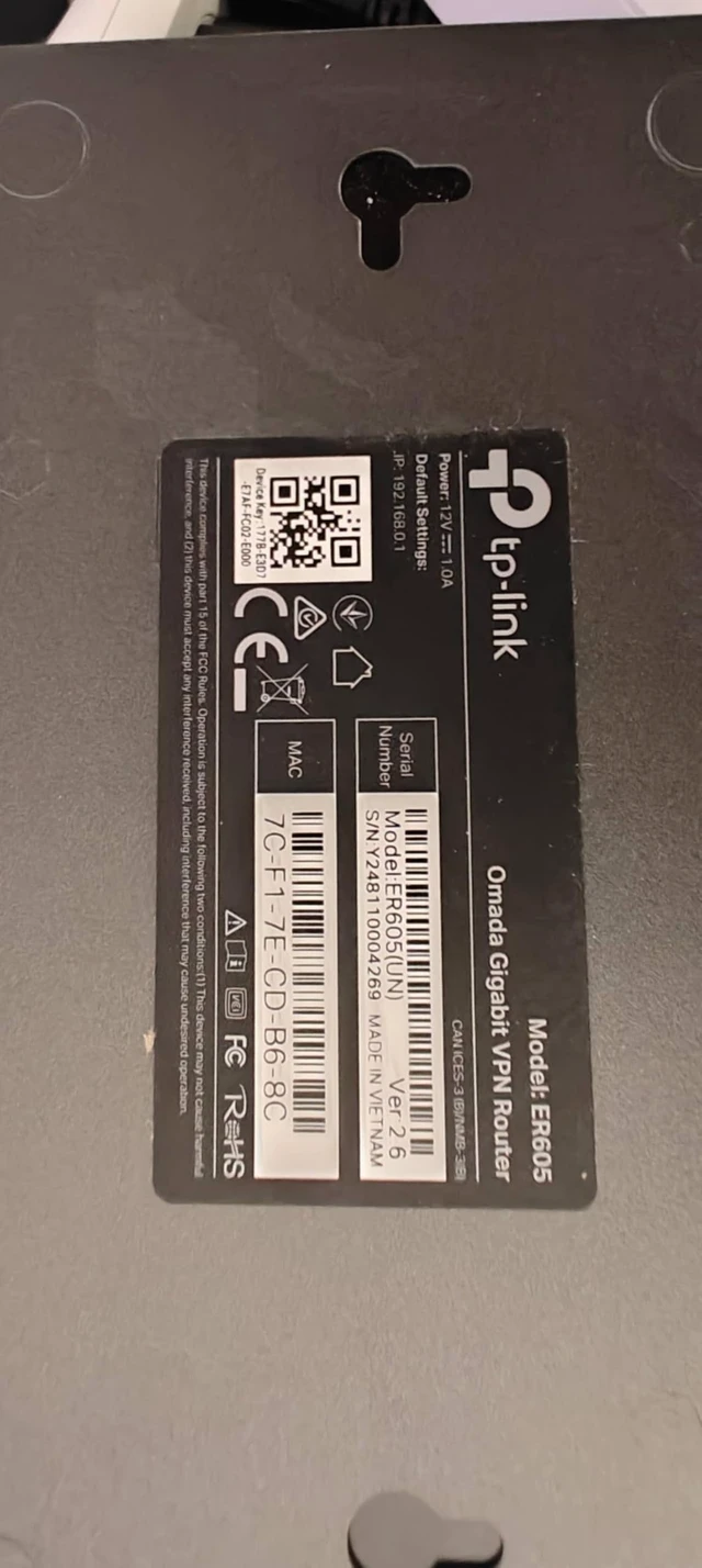 Alt view image 2 of 7 - ER605, Wired Gigabit VPN Router Up to 3 WAN Ethernet Ports + 1 USB WAN, SPI Firewall SMB Router, Omada SDN Integrated, Load Balance, Lightning Protection