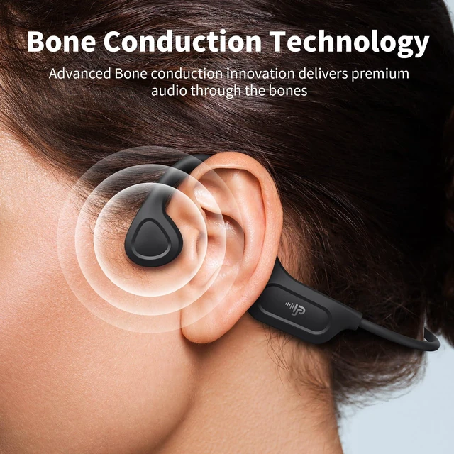 Alt view image 2 of 7 - Bone Conduction Headphones, 2026 Upgrade Open-Ear Design, 10-Hour Playtime, IPX5 Waterproof, 23g Ultra-Lightweight for Running, Cycling, Outdoor Sports