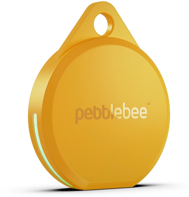 Main image of Pebblebee Clip 5 Bluetooth Tracker Tag, 130dB Siren Creamsicle Crush Alt to Air Tag & Android Trackers LED Strobe, 12-Month Battery, Alert Safety Mode