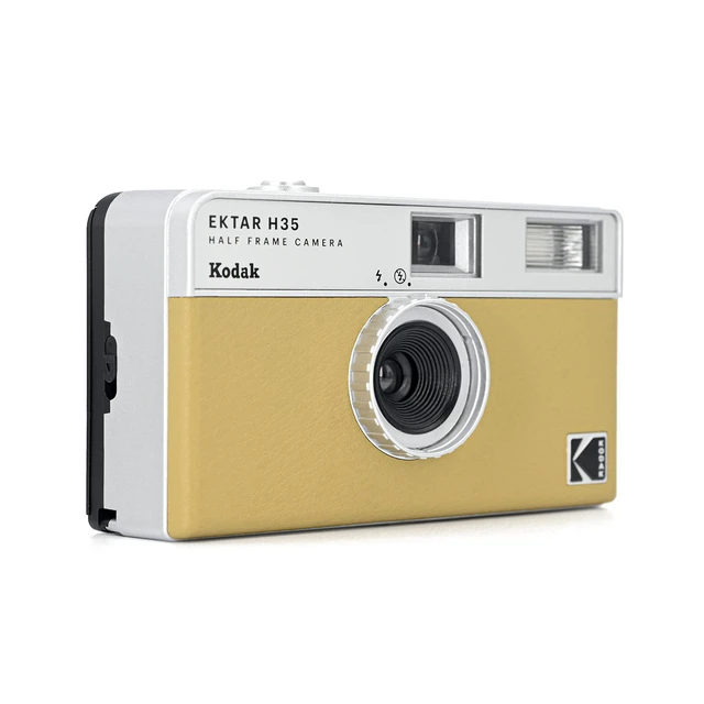 Alt view image 2 of 7 - EKTAR H35 Half Frame Film Camera, 35mm, Reusable, Focus-Free, Lightweight, Easy-to-Use (Sand) (Film & AAA Battery are not Included)