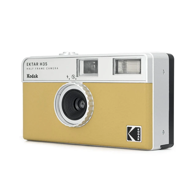 Alt view image 3 of 7 - EKTAR H35 Half Frame Film Camera, 35mm, Reusable, Focus-Free, Lightweight, Easy-to-Use (Sand) (Film & AAA Battery are not Included)