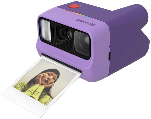 Alt view image 2 of 7 - Go Generation 3 - Mini Instant Film Camera - Purple (9193) - Only Compatible with Go Film