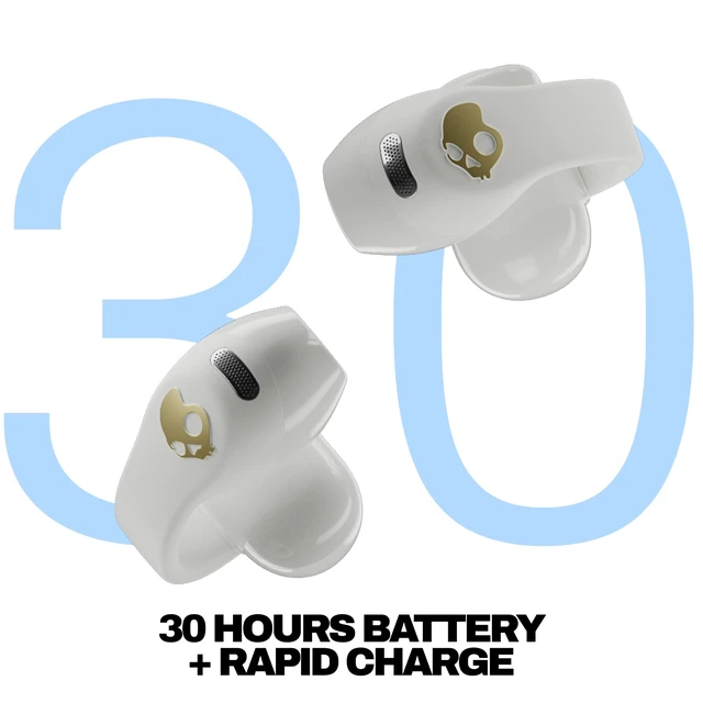 Alt view image 3 of 7 - Push 720 Open Wireless Open-Ear Bluetooth Earbuds - Bone Waterproof, Clip-On Lightweight Design, 30 Hours Battery, Wireless Charging Pouch, Exercise, Running Outdoors, Gym, Fitness
