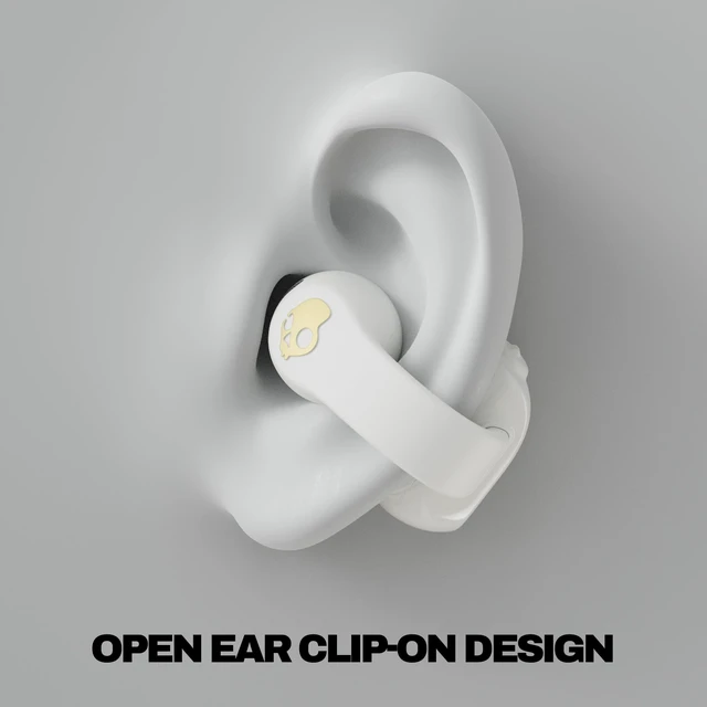 Alt view image 2 of 7 - Push 720 Open Wireless Open-Ear Bluetooth Earbuds - Bone Waterproof, Clip-On Lightweight Design, 30 Hours Battery, Wireless Charging Pouch, Exercise, Running Outdoors, Gym, Fitness