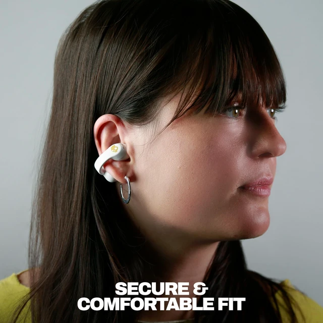 Alt view image 7 of 7 - Push 720 Open Wireless Open-Ear Bluetooth Earbuds - Bone Waterproof, Clip-On Lightweight Design, 30 Hours Battery, Wireless Charging Pouch, Exercise, Running Outdoors, Gym, Fitness