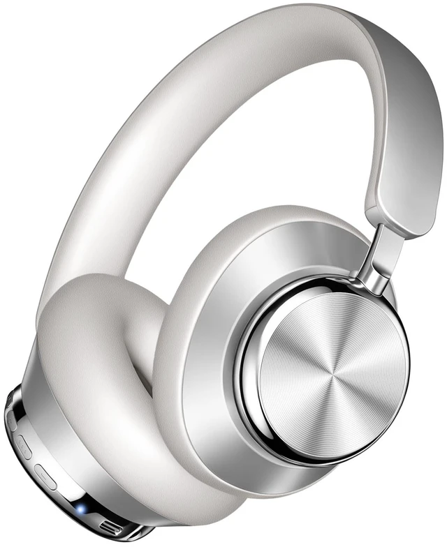 Main image of Y03 Bluetooth Headphones Wireless Active Noise Cancelling Over Ear Headphones 48 Hours Playtime High Sound Quality 6 EQ Music Mode Headphones with Soft Ear Cushion - Silver