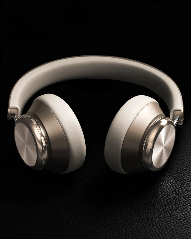 Alt view image 6 of 7 - Y03 Bluetooth Headphones Wireless Active Noise Cancelling Over Ear Headphones 48 Hours Playtime High Sound Quality 6 EQ Music Mode Headphones with Soft Ear Cushion - Starlight